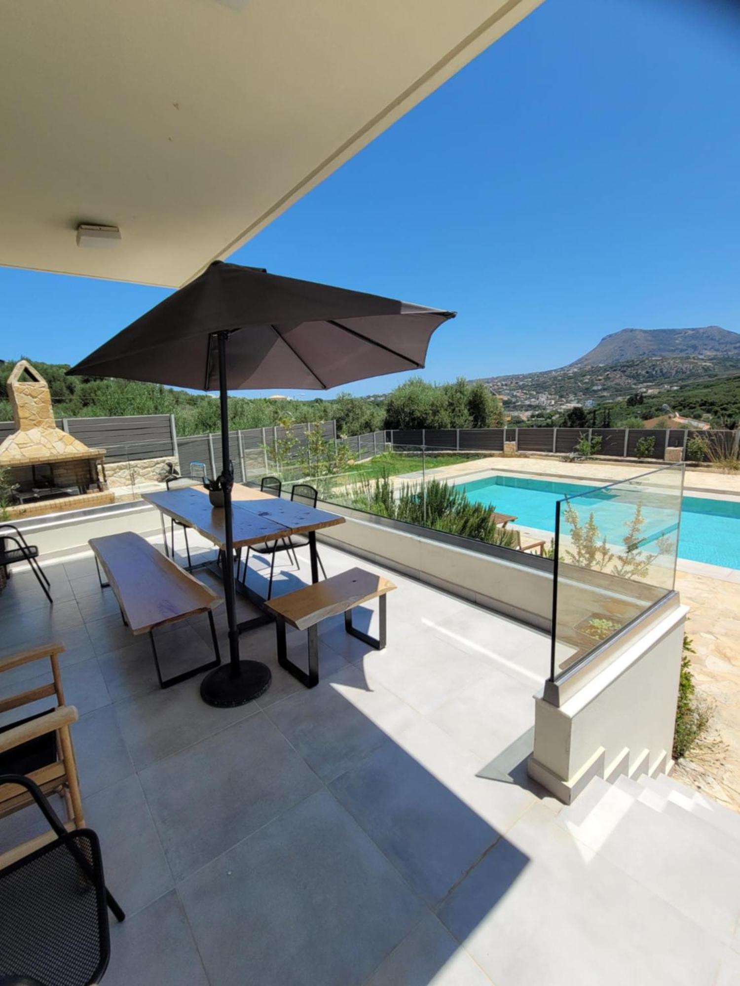 Horizon Villa Almyrida Almirida Eksteriør billede